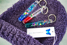 Load image into Gallery viewer, Mini Keychain Glitter Wand
