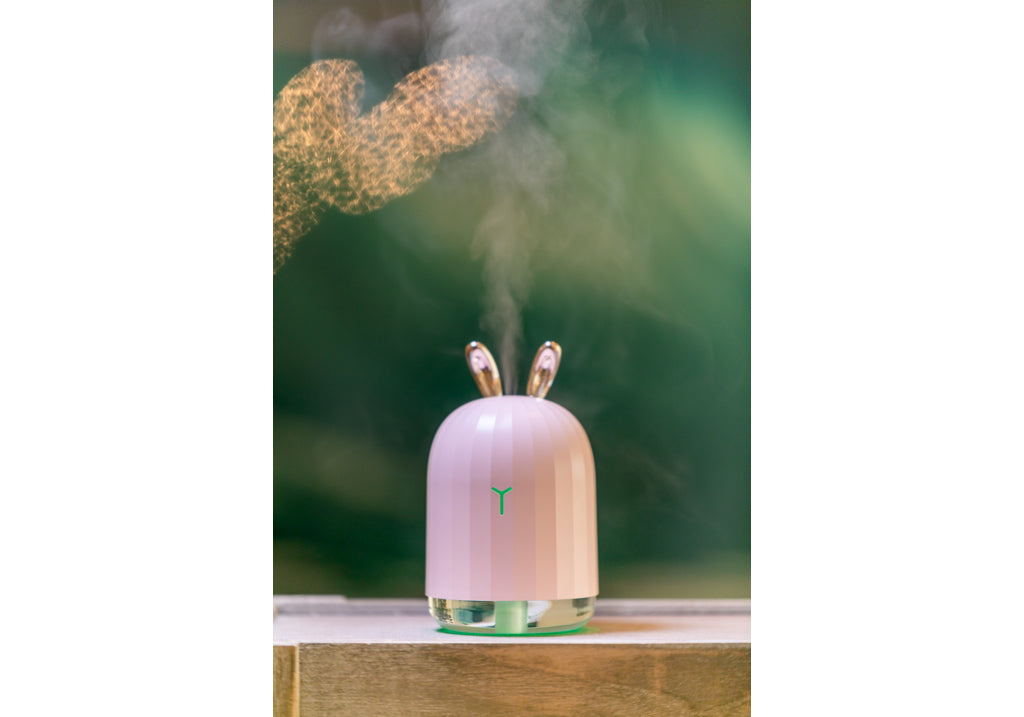 Garden Bunny Mushroom Humidifier Night Light