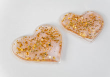 Load image into Gallery viewer, Rose Gold and Pink Heart Cooling Eye Gel patches