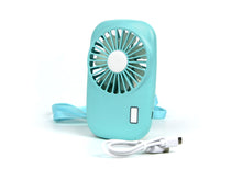 Load image into Gallery viewer, Travel Mini Personal Fan White
